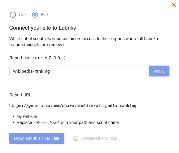 Przykład nazwy raportu