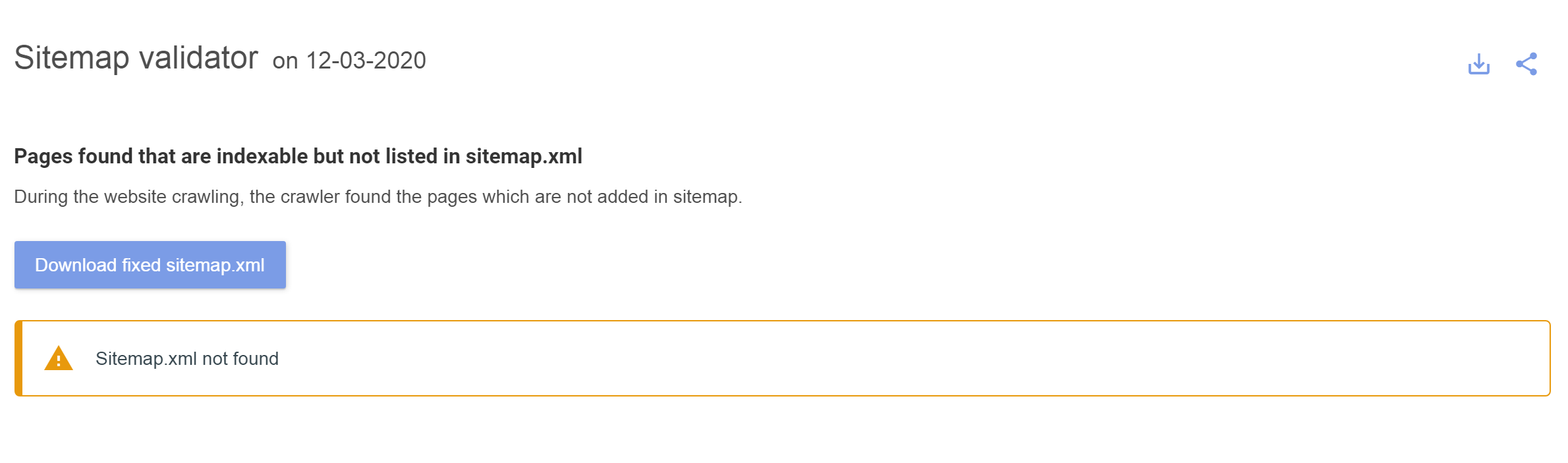 Pobierz poprawioną wersję pliku sitemap.xml bez błędów od Labrika